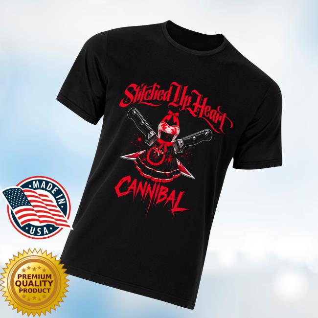 Stitched Up Heart Merch Store Limited Edition Cannibal Black Unisex T-Shirt 3 Stitched Up Heart Merch Store Limited Edition Cannibal Black Unisex T-Shirt