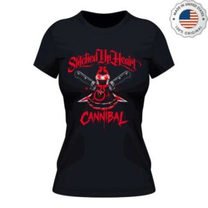 Stitched Up Heart Merch Store Limited Edition Cannibal Black Women's T-Shirt