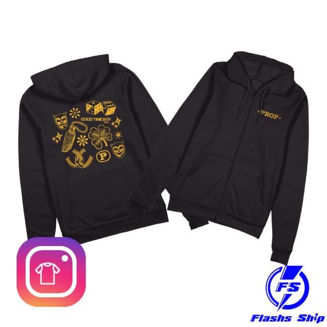 Stophouse Merch Store Prof Lucky Black Zip Hoodie 5 Stophouse Merch Store Prof Lucky Black Zip Hoodie