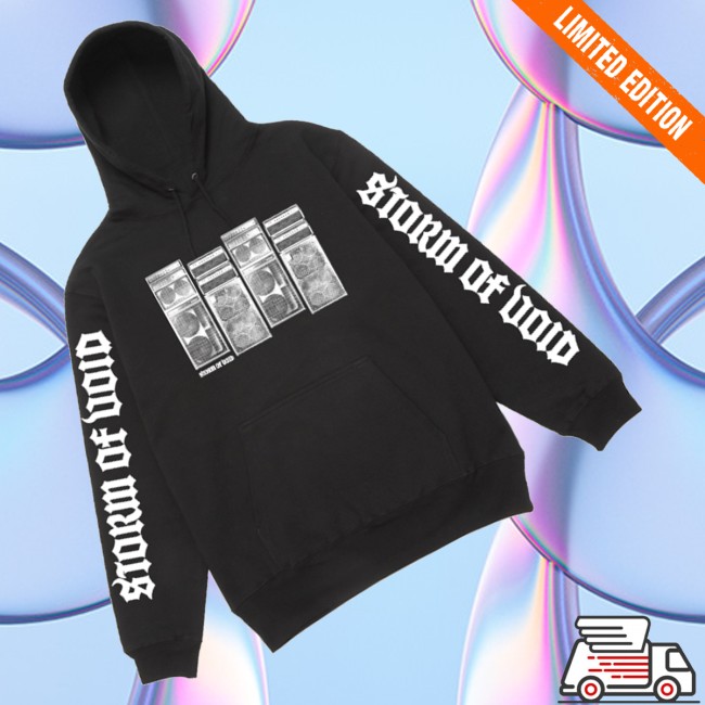 Storm Of Void Merch Store Stack Flag Hoodie Black Color 3 Storm Of Void Merch Store Stack Flag Hoodie Black Color