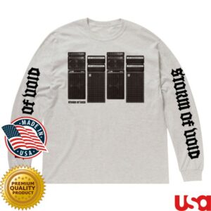 Storm Of Void Merch Store Stack Flag Long Sleeve Ash