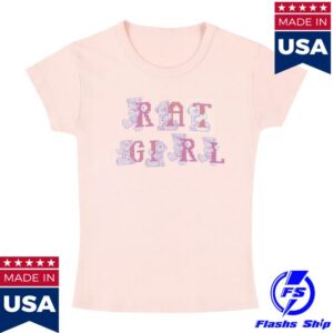 Stray Rats Merch Store Ratgirl Stitch Baby Tee