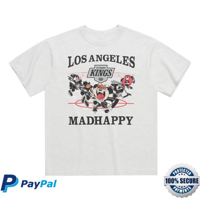Team La Merch Store Kings X Madhappy Heavyweight Unisex Tee Ash 2 Team La Merch Store Kings X Madhappy Heavyweight Unisex Tee Ash