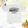 The Marathon Clothing Merch Store Long Beach Burger T-Shirt White