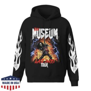 The Museum Dc Merch Store Adult Museum Rock Star Hoodie Black