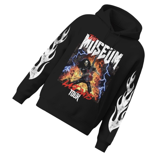 The Museum Dc Merch Store Adult Museum Rock Star Hoodie Black 3 The Museum Dc Merch Store Adult Museum Rock Star Hoodie Black