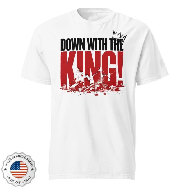 The Warning With Steve Schmidt Merch Store Down With The King Brick Tee 2 The Warning With Steve Schmidt Merch Store Down With The King Brick Tee