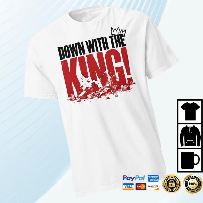 The Warning With Steve Schmidt Merch Store Down With The King Brick Tee 3 The Warning With Steve Schmidt Merch Store Down With The King Brick Tee