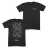 The World Of Hans Zimmer Merch Store Titles Black T-Shirt 2 The World Of Hans Zimmer Merch Store Titles Black T-Shirt