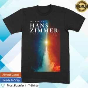 The World Of Hans Zimmer Merch Store Wohz 'Admat Tour' Black T-Shirt