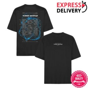 Time Warp Merch Store Time Warp Lineup Tee Mannheim 2026 Black