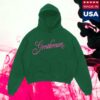 Towa Bird Merch Store Green Gentleman Hoodie 4 Towa Bird Merch Store Green Gentleman Hoodie