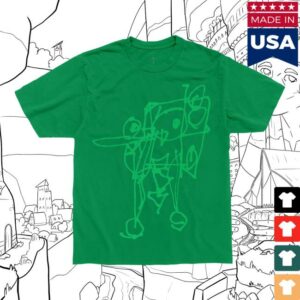 Travis Scott Merch Store Cj X Spongebob Doodlebob Tee