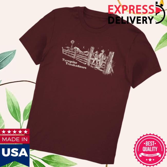 Turnpike Troubadours Merch Store Fence Tee 4 Turnpike Troubadours Merch Store Fence Tee