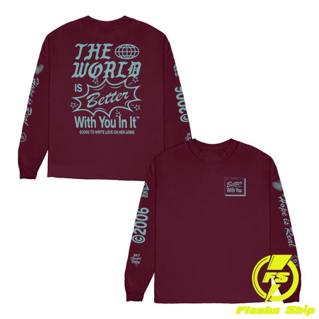 Twloha Merch Store Y2k6 Long Sleeve Shirt