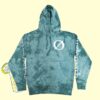 Underoath 777 Merch Store Tocs Teal Tie Dye Hoodie