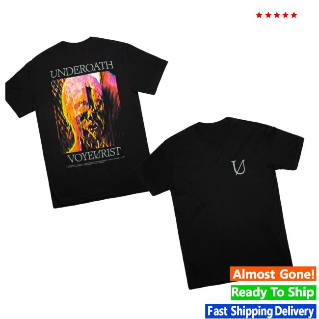 Underoath 777 Merch Store Voyeurist Face Tee 3 Underoath 777 Merch Store Voyeurist Face Tee