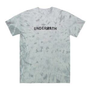 Underoath 777 Merch Store Xerox White Crystal Tee