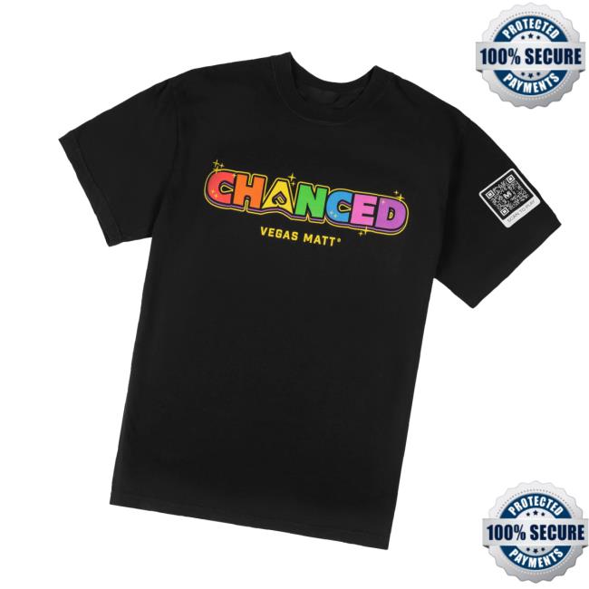 Vegas Matt Merch Store Chanced Rainbow T-Shirt 3 Vegas Matt Merch Store Chanced Rainbow T-Shirt