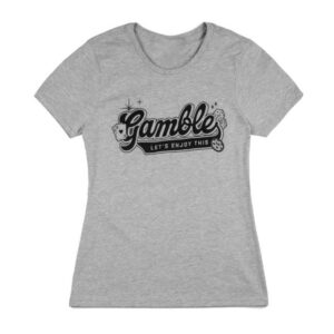 Vegas Matt Merch Store Women's Gamble T-Shirt