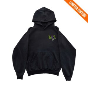 Warren Lotas Merch Store Green Ghoul Hoodie Black