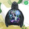 Warren Lotas Merch Store Psychic Cat Hoodie Vintage Black