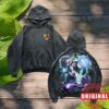 Warren Lotas Merch Store Psychic Cat Hoodie Vintage Black