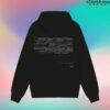 Wave To Earth Merch Store All Tour Date Hoodie Black