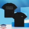 Wave To Earth Merch Store All Tour Date T Shirt Black