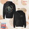 Zac Brown Band Merch Store Sphere Skull Zip Hoodie