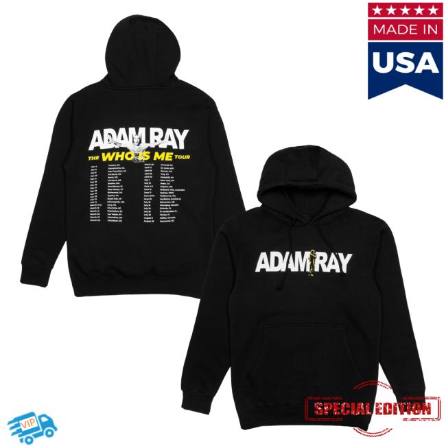 Adam Ray Shop Store Merch Logo Tour Hoodie