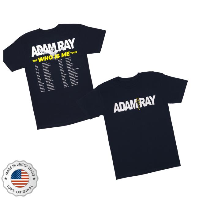 Adam Ray Shop Store Merch Logo Tour T-Shirt