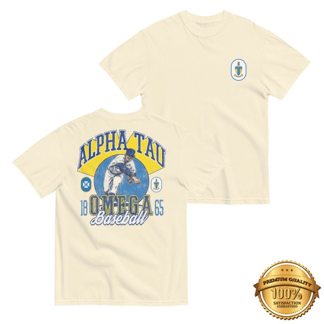 Alpha Tau Omega Store Merch Drop 026 Ato Vintage Baseball T-Shirt