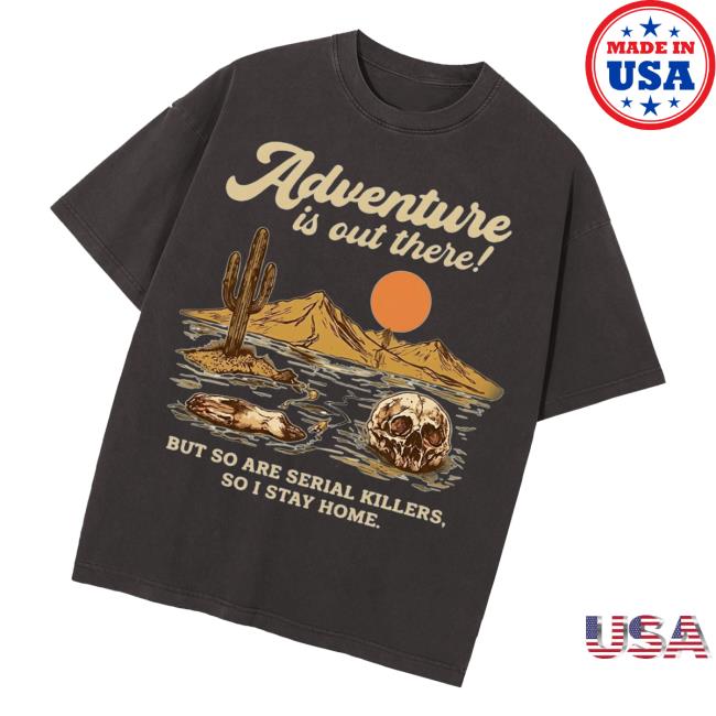 Annie Elise Merch Store Adventure Is Out There T-Shirt Vintage Black 3 Annie Elise Merch Store Adventure Is Out There T-Shirt Vintage Black
