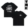 Anti Social Social Club Store Merch Assc X Dickies Flame Tee Black