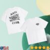 Anti Social Social Club Store Merch Assc X Dickies Flame Tee White