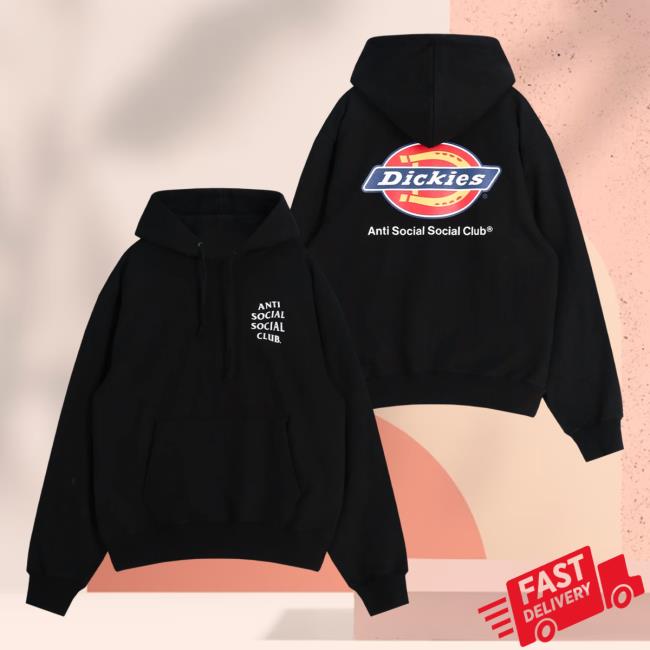 Anti Social Social Club Store Merch Assc X Dickies Logo Hoodie Black 3 Anti Social Social Club Store Merch Assc X Dickies Logo Hoodie Black