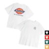 Anti Social Social Club Store Merch Assc X Dickies Logo Tee White