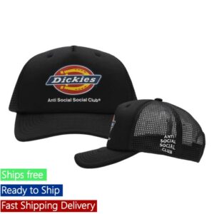 Anti Social Social Club Store Merch Assc X Dickies Trucker Cap