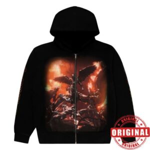 Anyma Store Merch Inferno Zip Hoodie