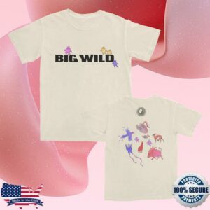 Big Wild Merch Store Big Wild Figures T-Shirt (White)
