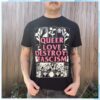 Black Lodge Press Store Merch Queer Love Destroys Fascism Black T-Shirt