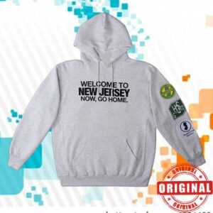Bleachers Merch Store Welcome To New Jersey Hoodie