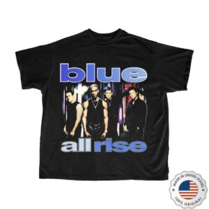 Blue Merch Store All Rise Vintage Bootleg Tee