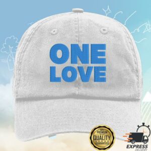 Blue Merch Store One Love Cap