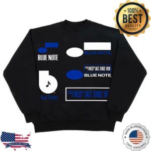 Blue Note Records Merch Store Blue Note X Online Ceramics Crewneck
