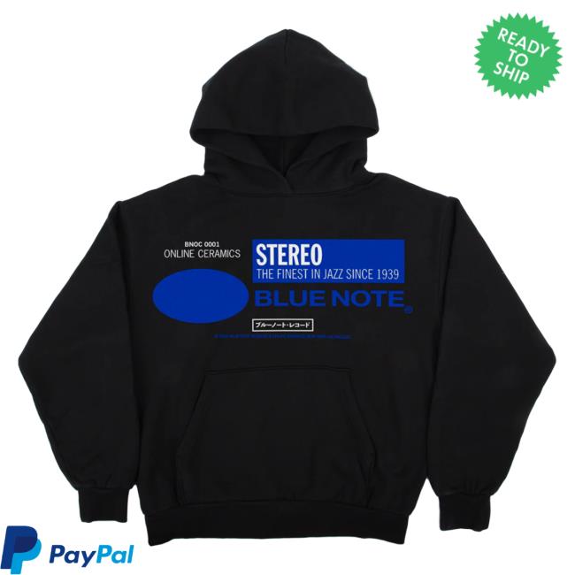 Blue Note Records Merch Store Blue Note X Online Ceramics Hoodie 2 Blue Note Records Merch Store Blue Note X Online Ceramics Hoodie