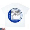Blue Note Records Merch Store Blue Note X Online Ceramics White T-Shirt