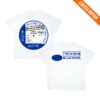 Blue Note Records Merch Store Blue Note X Online Ceramics White T-Shirt