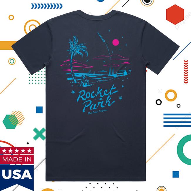 Blue Origin Merch Store Rocket Park Tee 4 Blue Origin Merch Store Rocket Park Tee